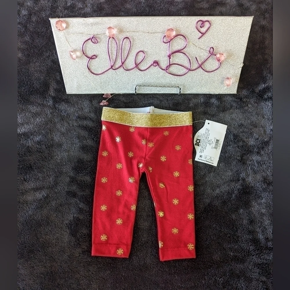 Holiday Time leggings baby